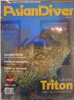dive magazine cover
