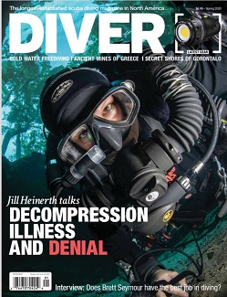 DIVER Magazine cover